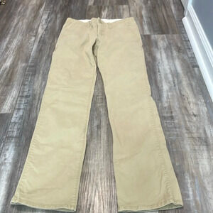 GAP for good classic pants cotton khaki size 16